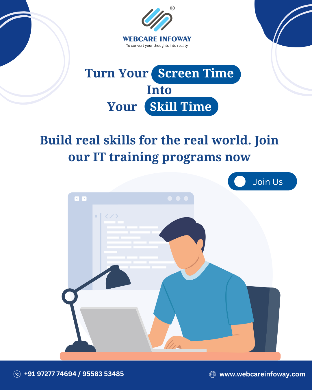 Why Webcare Infoway is the Best IT Training Institute in Rajkot